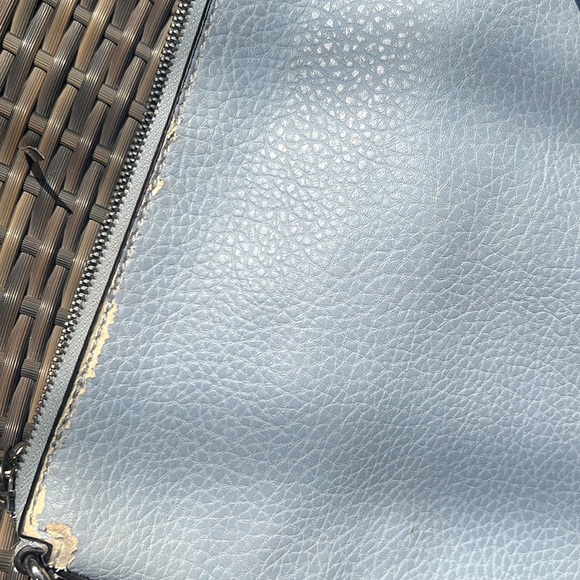 Guess Powder Blue Satchel - Picture 15 of 17